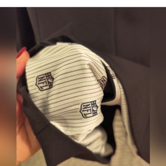 NEW Veronica Beard x NFL Dickey Black Jacket No Emblem No Size Tag Fits Sz 4 - Picture 3 of 3